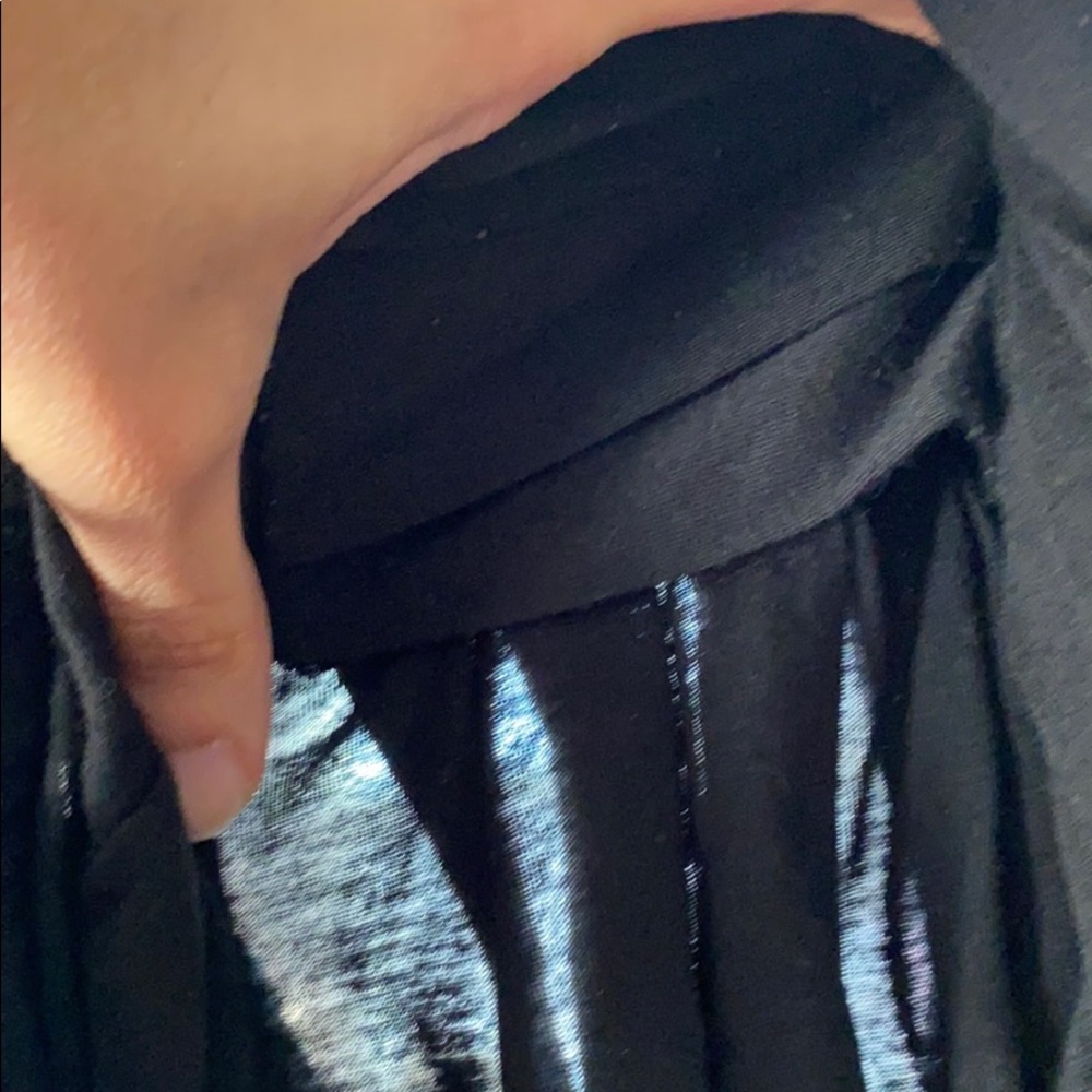 Black midi flowy dress - Picture 10 of 11